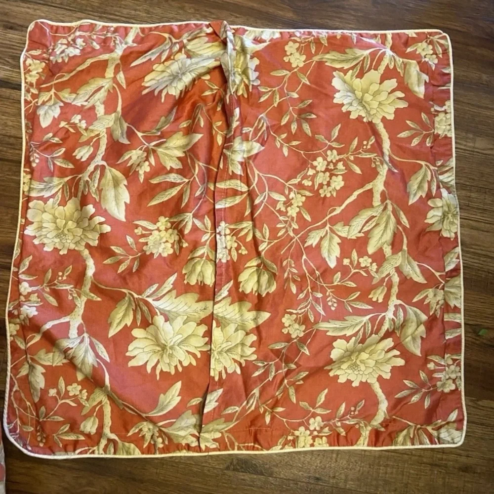 Ralph Lauren VILLA CAMELIA FLORAL Full Queen Comforter Retired EUC & 1 Sham